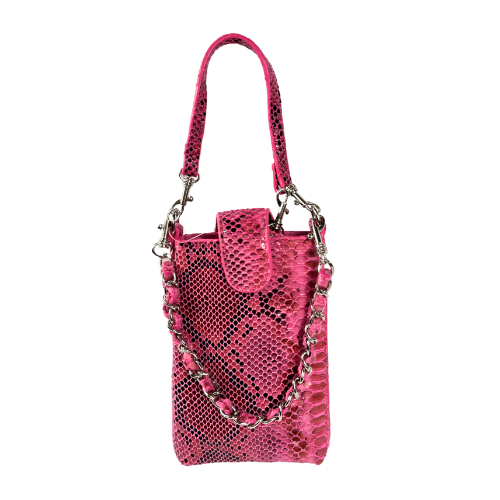 The leather phone bag