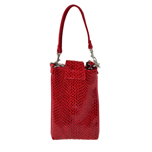 The leather phone bag