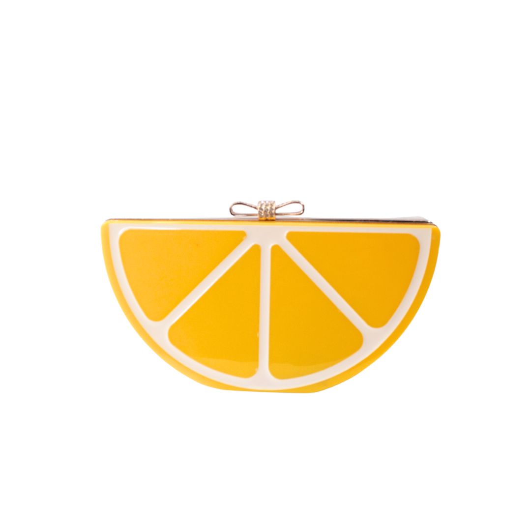 Citrus Splash wrist-band purse