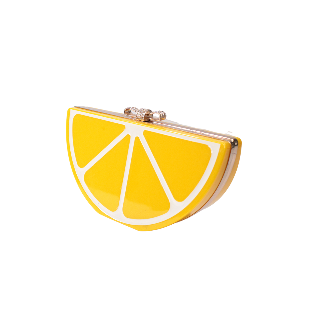 Citrus Splash wrist-band purse